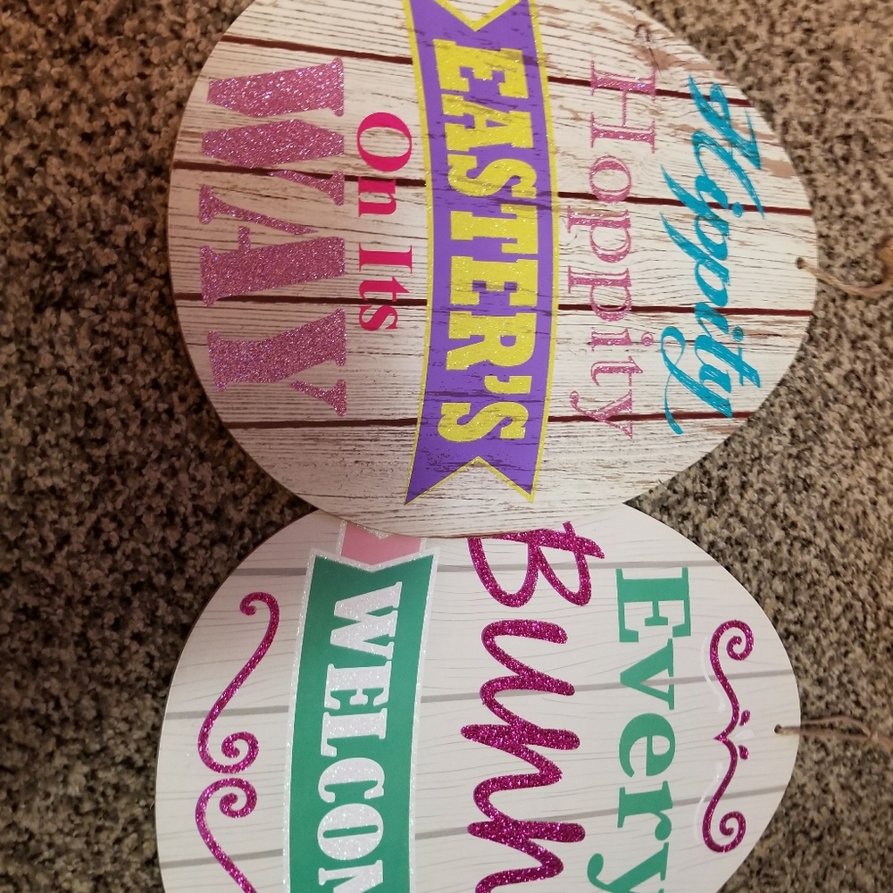 2 handmade holiday decor
